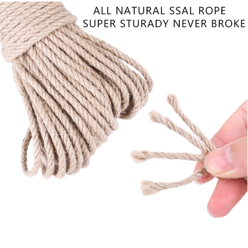 ZPAQI Cat Scratching Post Replacement Sisal Rope Handmade DIY Scratcher Repair