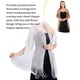 thumbnail image 4 of Minnieouse Bufanda brillante Sombra de protección solar Mantón Mujer Hilo fino Exquisitas Capas de boda Fiesta Vestido de noche Capa Bufandas Ropa, zapatos y accesorios Miscelánea Dorado, 4 of 6