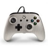 PowerA Enhanced Wired Controller for Xbox One, Brushed Aluminum