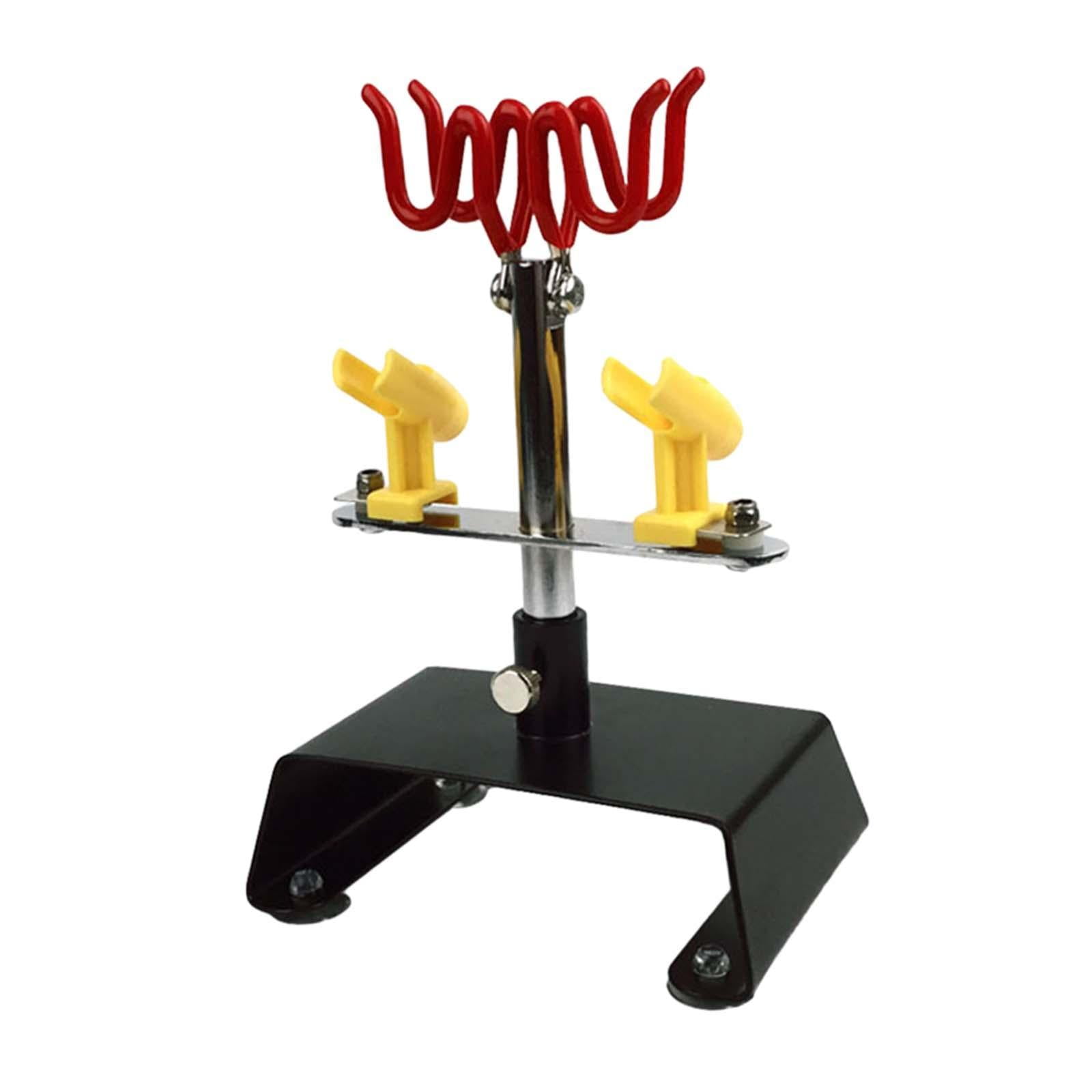 Airbrush Holder Stand Station with Suction Cups for Tabletop Model Spray Painting and Garage Workspace Organization