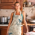 thumbnail image 1 of RKSTN Kitchen Utensils 1pc Parent Adult The Family Kitchen Lovely Print Linen Family Aprons Kitchen Utensils, 1 of 2