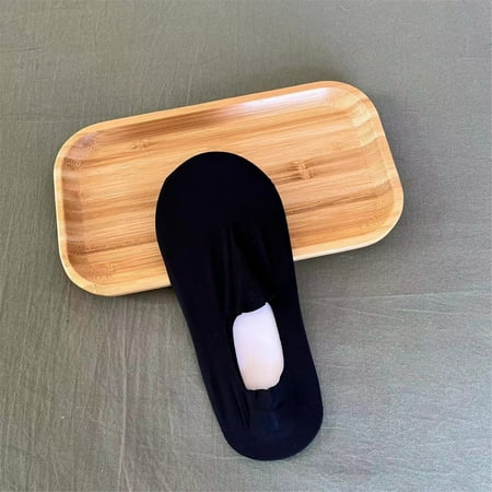 

HGWXX7 1 Pairs Women s Solid Ice Silk Socks Breathable Invisible Socks Non Slip Socks Low Socks
