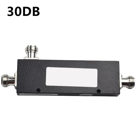 Acoplador direccional coaxial RF tipo N hembra de 800 MHz a 2500 MHz, 200 W, 5 dB ~ 40 dB.