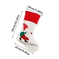 thumbnail image 2 of ESULOMP Christmas Decorations Savings! Christmas Socks Gift Bags Christmas Decorations Ornaments Christmas Santa Claus Snowman Socks Candy Bag, 2 of 3