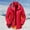 Red, variant on Tejiojio Clearance Jackets Unisex Casual Hooded Zipper Thicken Mountaineering Clothing Windproof Waterproof Breathable Ski Suit Jacket Coats