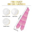 thumbnail image 3 of Fotbe Breast Cancer Pink Ribbons Awareness Printed Class of 2024 Graduation Stole, 3 of 7