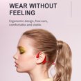 thumbnail image 5 of Manunclaims BL09 Bluetooth-compatible Earphone Open Ear Low Latency Rechargeable Bone Conducting Stereo Wireless Headset for Sports, 5 of 8