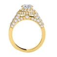 thumbnail image 4 of Aonejewelry 1 Carat Halo Engagement Diamond Ring Crafted In 14k Yellow Gold, 4 of 4