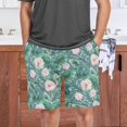 thumbnail image 7 of GZHJMY Flamingo Pajama Pants Short for Men, Lounge Pants Lightweight Men Pajama Bottoms with Drawstring Pockets, Christmas New Year Birthday Gifts, Medium, 7 of 7