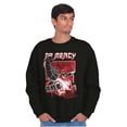 thumbnail image 3 of Kanji Street Fighter No Mercy Ryu Men's Crewneck Sweatshirt Brisco Brands S, 3 of 6