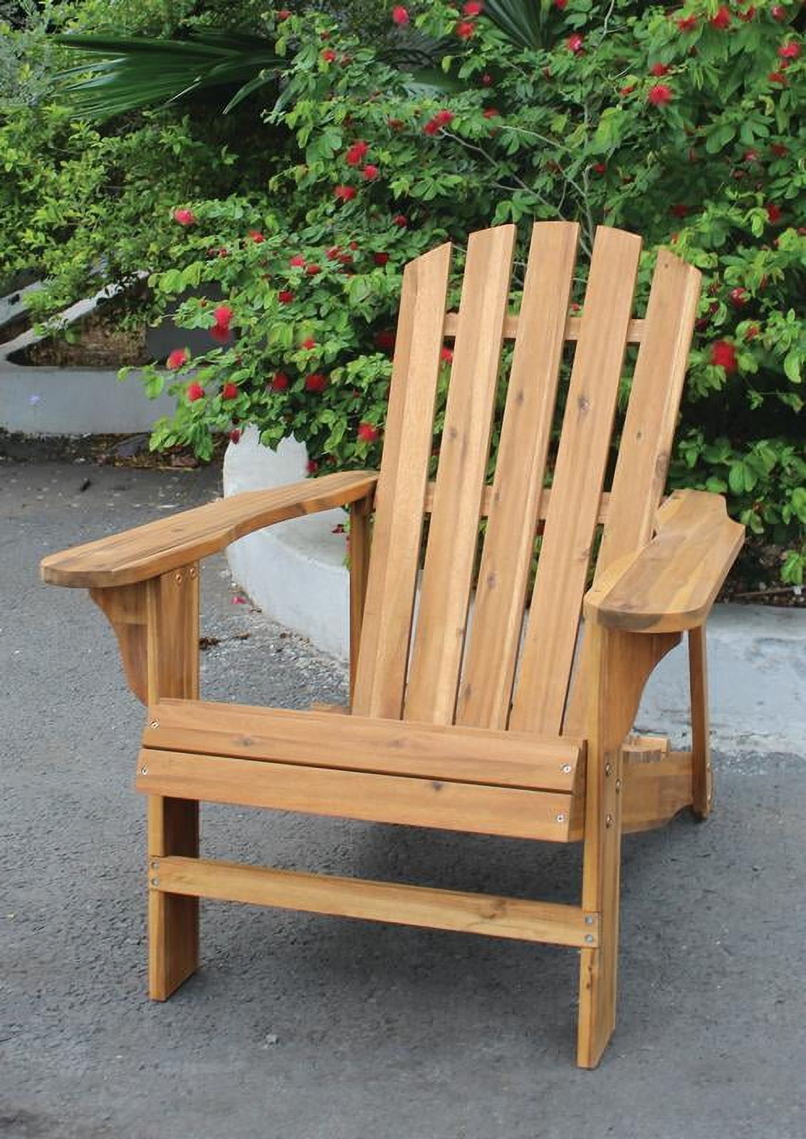 Leigh Country TX 39006 Adult Patio Adirondack Chair - Brown