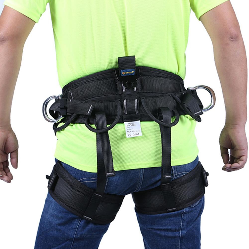 Climbing Harness Half Body Rescue High altitude Safety Belt Thin Thick style 