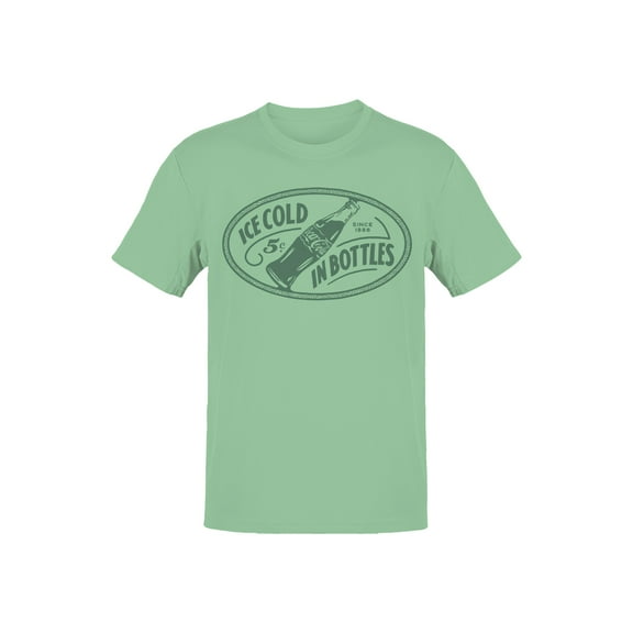 Officially Licensed Coca Cola Vintage Coke 5¢ Design Men's T-shirt