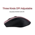 thumbnail image 2 of 2.4Ghz Wireless Mouse 800dpi/1200dpi Adjustable Computer Pc Gaming Mouse With Usb Receiver Laptop Accessories black, 2 of 4