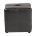 thumbnail image 3 of Baxton Studio Nox Dark Brown Ottoman, 3 of 8
