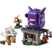 LEGO Pokémon SMART Play: Cubone and Gengar’s Spooky Showdown - Compatible Set with 4 SMART Tags and 2 Pokémon Figures - Interactive Toy - Gift for Boys and Girls, Ages 8+ 72166