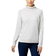 Karen Scott Petite Turtleneck Sweater - Petities - S - MED GRAY