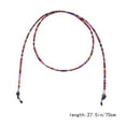 thumbnail image 2 of OULII 1Set Glasses Rope Women Cotton Purple Non-Slip Holder for Daily Use Back to School, 2 of 6
