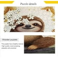 thumbnail image 2 of FREEAMG Puzzle- Cute Sloths Jigsaw Puzzles,1000 Piece Puzzles for Family - Fun Intellectual Decompressing Educational Games, 2 of 7