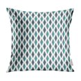 thumbnail image 1 of BOSDECO Simple Argyle Rhombuses and Lozenges Geometric Figures Abstract Modern Pillow Case Pillow Cover 16x16 inch, 1 of 1