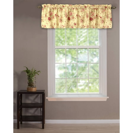 Global Trends Antique Rose Window Valance