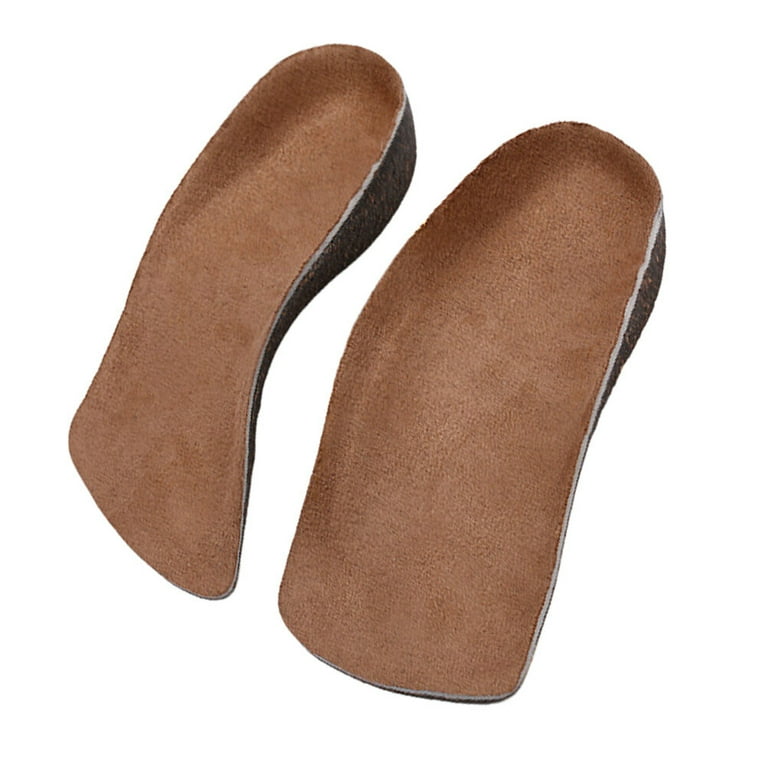 Mersess Pair 3/ Length Comfort Orthotic Inserts Adhesive Cork