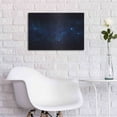 thumbnail image 5 of Luxe Metal Art 'Ultramarine Space' by Luxe Portfolio, Metal Wall Art, 24"x16", 5 of 8