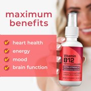 Results RNA Vitamin B12 Methylcobalamin Extra Strength 12 Pack, 2 oz