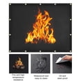 thumbnail image 5 of Joernso Heat Shield for Grill Fireproof Heat Insulation Cover BBQ Grill Mat Oil-proof Grill Wall Protector Fiberglass Balcony Privacy Screen Grill Pad for Outdoor Grills, 5 of 8