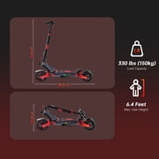 Electric Scooter - 1200W Powerful Motor, 32MPH Max Speed, 34 Miles Long Range, 10 Tubeless Tires, Smart APP Control, Dual Suspension Off-Road Commuting E Scooter for Adults