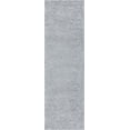 thumbnail image 3 of Bliss Rugs Transitional Solid Color 2'3'' x 7'3'' Silver Polypropylene Indoor Runner Rug, 2'3'' x 7'3'', 3 of 10