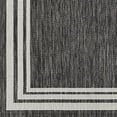 thumbnail image 6 of Mark&Day Outdoor Rugs, 5x7 Wezep Traditional Indoor/Outdoor Dark Gray Area Rug, Non Shedding Dark Grey Carpet for Patio, Porch, Deck, Bedroom, Living Room or Kitchen (5'3" x 7'7"), 6 of 7