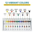 thumbnail image 2 of Artist Concepts Acrylic Paint Set, 12 ml Multicolor Acrylic Paint with Matte Paint Finish, 24-pack, 2 of 8