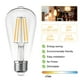 thumbnail image 2 of Bombillas LED H&D Home Interchanges Edison, 6 W, 2700 K, paquete de 12 unidades, 2 of 7