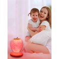 thumbnail image 3 of Luz nocturna para niños, linda lámpara de fresa, lámparas LED de silicona, 3 modos táctiles luces nocturnas para habitación de niños, decoración de habitación para niña XianweiShao 8390611988272, 3 of 5