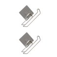 thumbnail image 1 of Monstrate Stainless Steel Holder Punch Free Self-adhesive Rack Load-Bearing Racks Storage Bracket Large Rustproof Hanging No.1 2piezas Monstrate CBP591426, 1 of 5