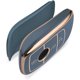 thumbnail image 2 of Funda para llave de coche adecuada para Mercedes Benz, funda para llave para Clase E Clase S Funda protectora de TPU (Golden Edge Grey), 2 of 7