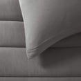 thumbnail image 4 of Pure Beech  TENCEL Modal Jersey Comforter Set Charcoal - Full, 4 of 5