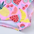 thumbnail image 5 of NOLDARES Girls Piece Swimwear Quick Dry Beach Bathing Suit for Summer(Pink,6-9 Months), 5 of 7