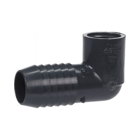 Lasco 1407101RMC 0.75 x 0.5 in. 90 Degree PVC Elbow