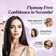 thumbnail image 5 of Herbishh Just Curls Flyaway Hair Stick, Quick Hair Finishing Stick for Flyaways, Frizz Control, & Slick Back Look, Non-Greasy Smoothing Serum & Frizz Tamer Wand for Hairline & Nape Areas 0.34 fl.oz, 5 of 7