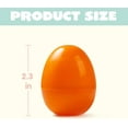 thumbnail image 6 of Joyfy 60 Pcs 2.3" Plastic Easter Eggs with Gold Egg for Easter Hunt, Basket Stuffers Fillers, Classroom Prizes, Filling Treats and Party Favor, Easter Decoration, 6 of 8