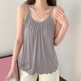 thumbnail image 5 of Bovxnpu Womens Pajama Shirt Sleepwear Loungewear, Womens Summer Pajama Tank Top Sleeveless Sleep Shirt Lightweight Breathable Thermal Underwear, 5 of 8