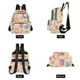 thumbnail image 4 of FORMRS Mini Backpack Purse for Women Travel Daypack Casual Shoulder Bag, Blue Beach Toys Pattern, 4 of 7
