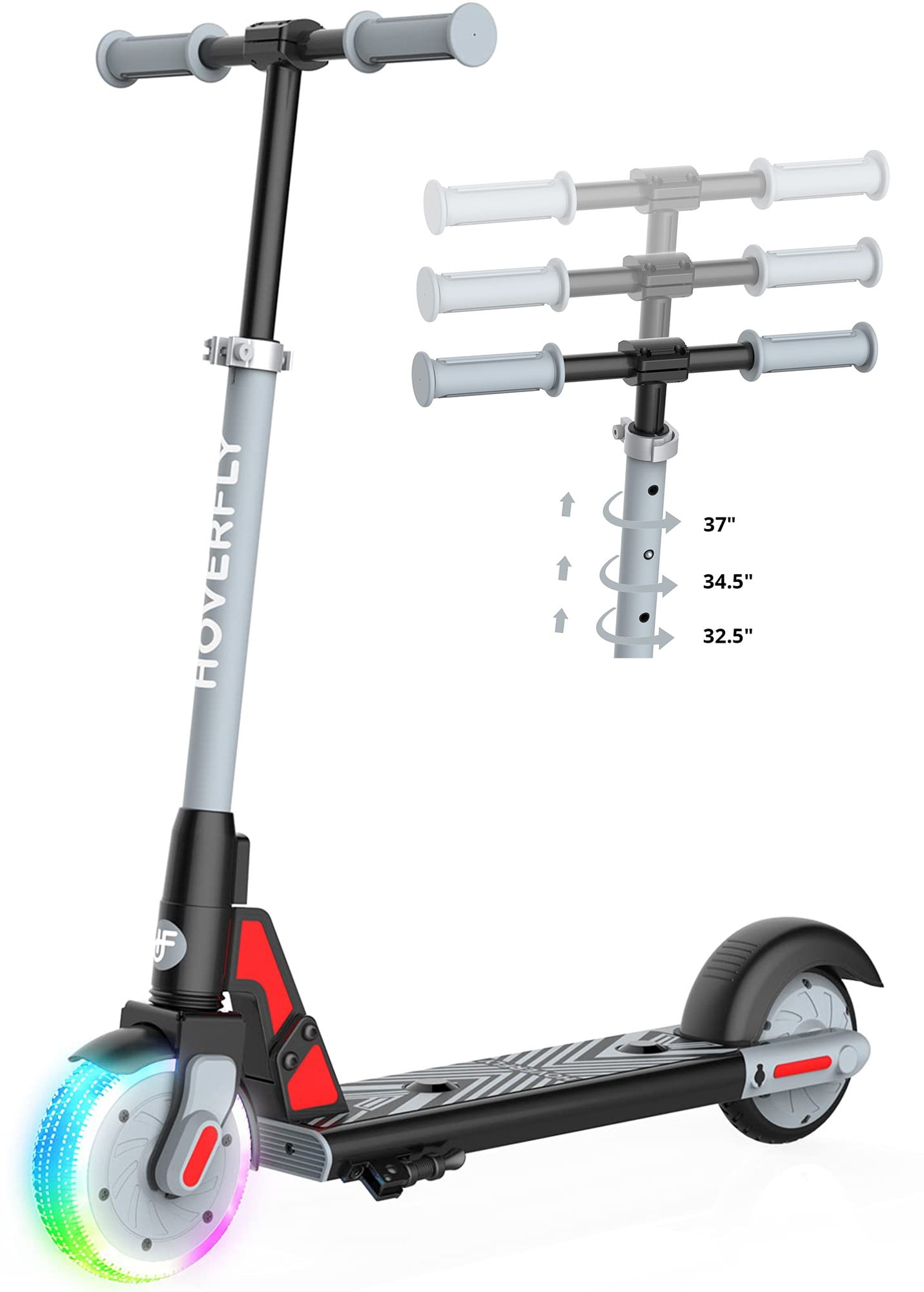 HOVERFLY GKS Lumios Electric Scooter with 6" LED Wheel, 150W 7.5mph E