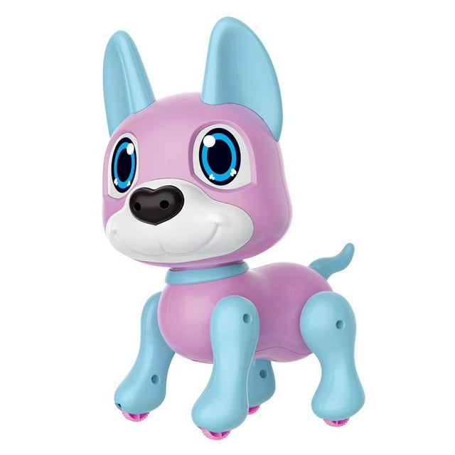 Robot Dog Toy Lighting Bark Gesture Sensitive Puppy Robot Toy Electric Robot Toy