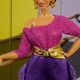 thumbnail image 3 of Muñeca Barbie Signature, Colección Tributo a Debbie Allen, Muñeca Posable con Top Descubierto, Cinturón Dorado y Pantalones Morados con Flecos y Calentadores de Pierna, 3 of 6