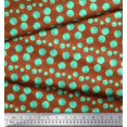 thumbnail image 3 of Soimoi Polyester Crepe Fabric Dots Small Fabric Prints by Yard 42 Inch Wide, 3 of 3
