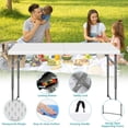 thumbnail image 4 of SUGIFT 4 Foot Folding Table White, 4 of 10