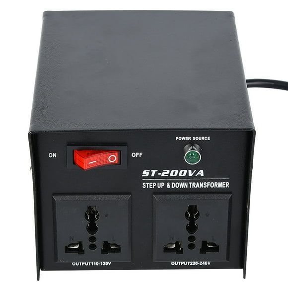 Power Supply,200W Voltage Converter with Transformer Voltage Converter Time-Tested Durability